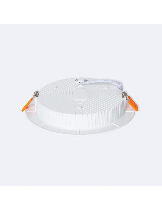 Downlight LED 18W Rond OSRAM Aero 110 lm/W LIFUD Coupe Ø 150 mm