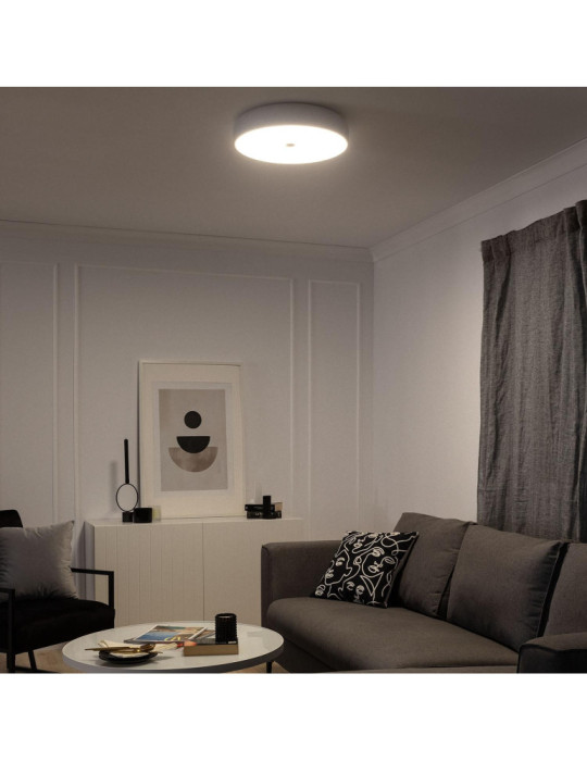 Plafonnier LED Rond Métal 30W CCT Sélectionnable Eyelight Ø450 mm