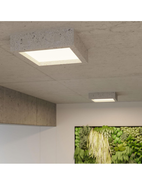 Plafonnier Béton Riza SOLLUX