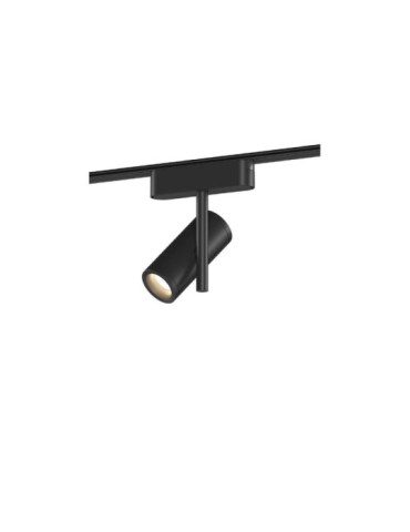 Spot LED sur Rail Magnétique 25mm Extra-Plat 8W Quartz 48V Noir