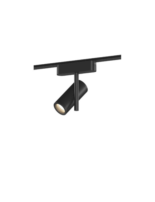 Spot LED sur Rail Magnétique 25mm Extra-Plat 8W Quartz 48V Noir