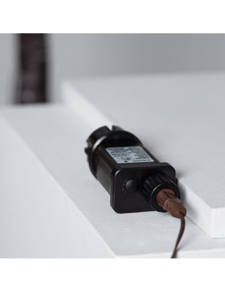 Sapin de Noël 64 LED 150cm Blanc Chaud