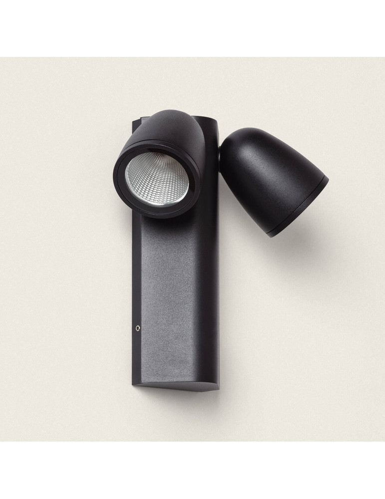 Applique Murale Extérieure LED 12W Aluminium Abel 2 Spots Applique Murale Extérieure LED 12W Aluminium Abel 2 Spots