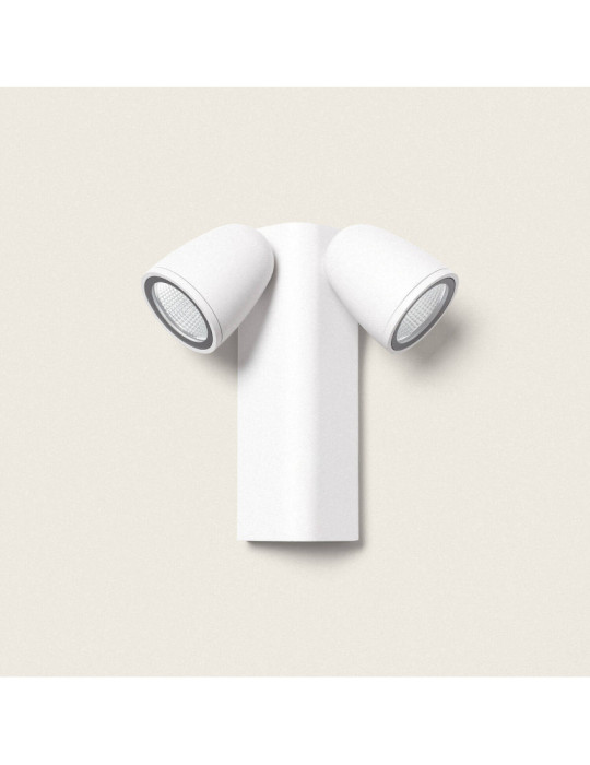 Applique Murale Extérieure LED 12W Aluminium Abel 2 Spots Applique Murale Extérieure LED 12W Aluminium Abel 2 Spots