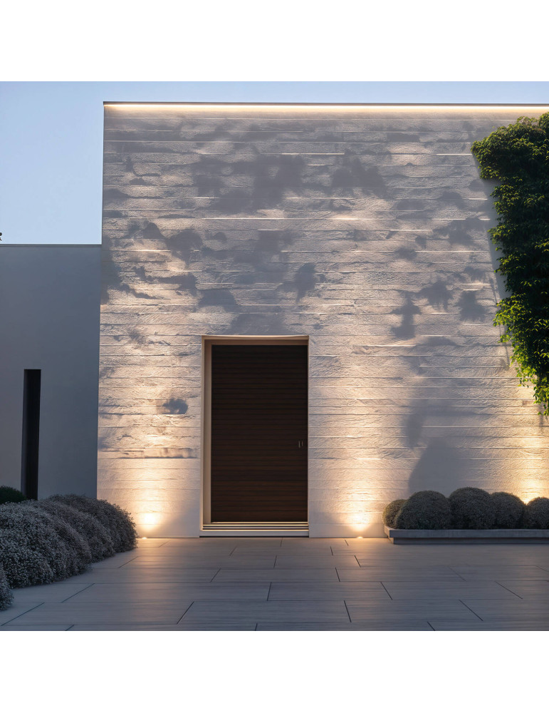 Spot LED Extérieur Solide Encastrable au Sol Inox 6W