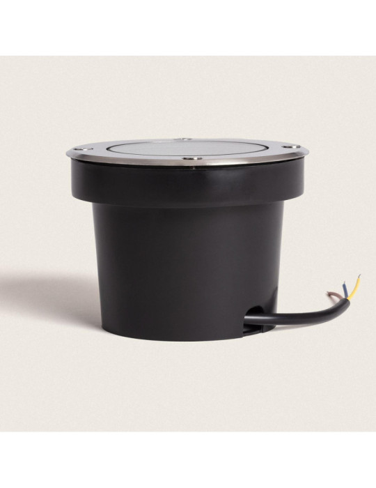 Spot LED Extérieur Solide Encastrable au Sol Inox 6W