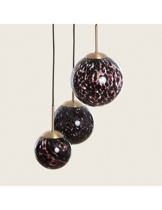 Suspension Métal et Verre Pardo