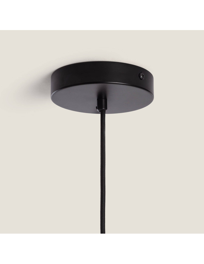 Suspension Métal et Verre Moonlight Double