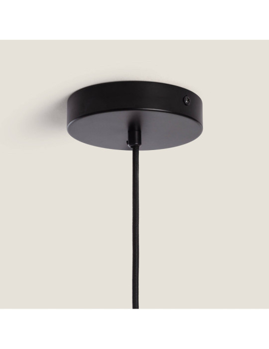 Suspension Métal et Verre Moonlight Double