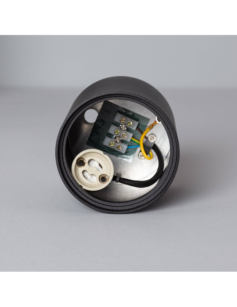 Plafonnier Aluminium Quartz Noir