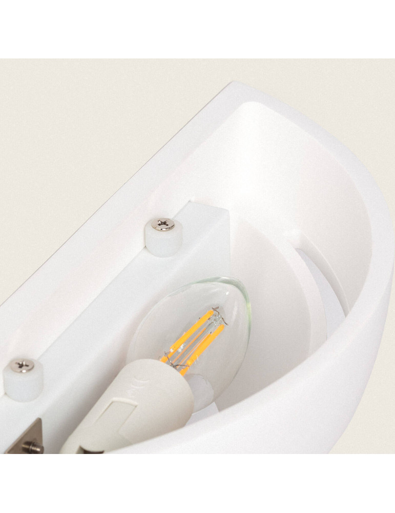 Applique Murale Riben Blanche