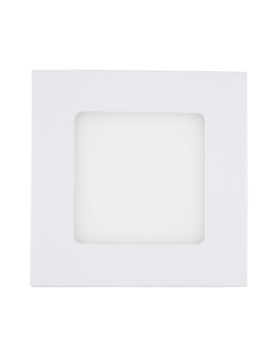 Dalle LED 6W Carrée Extra-Plate Coupe 105x105 mm