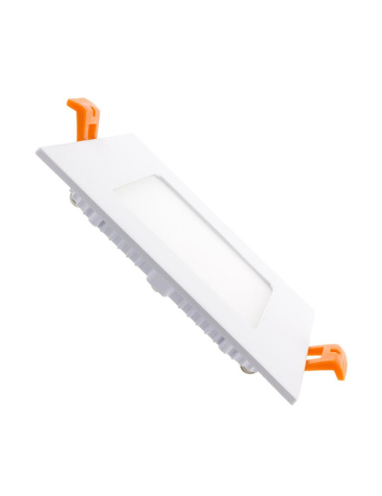 Dalle LED 6W Carrée Extra-Plate Coupe 105x105 mm