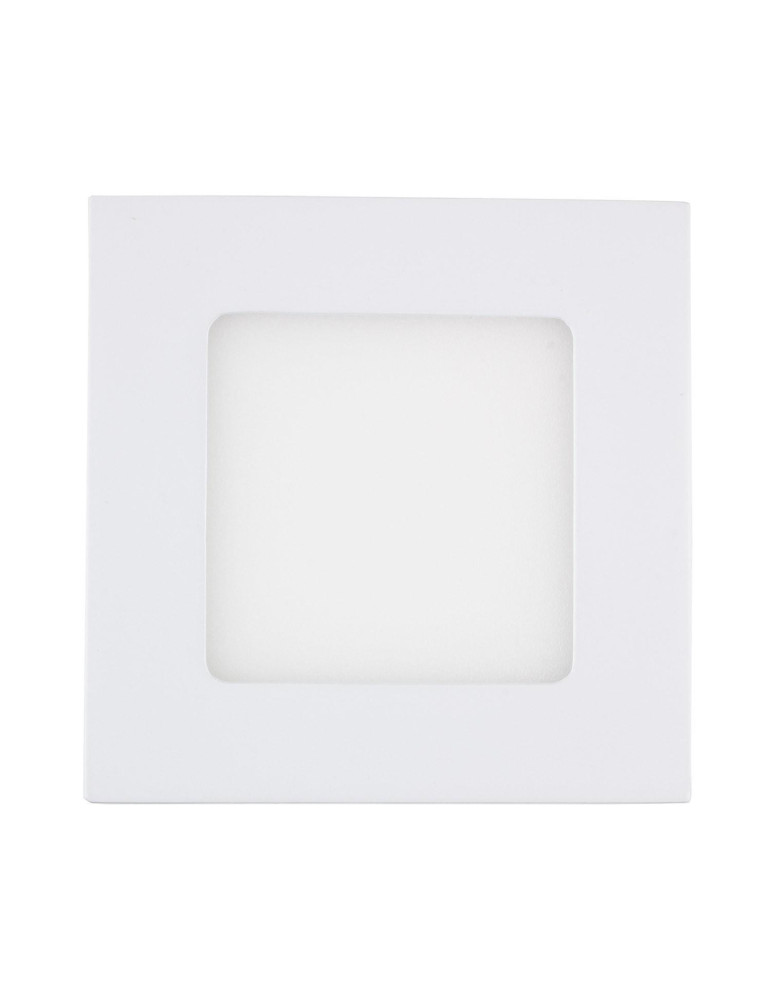 Dalle LED 6W Carrée Extra-Plate Coupe 105x105 mm