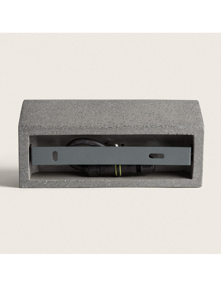 Applique Murale LED Extérieure Ciment Batu Éclairage Double Face