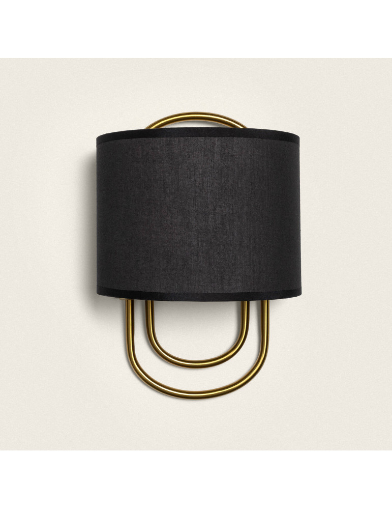 Applique Murale Métal et Tissu Olivia