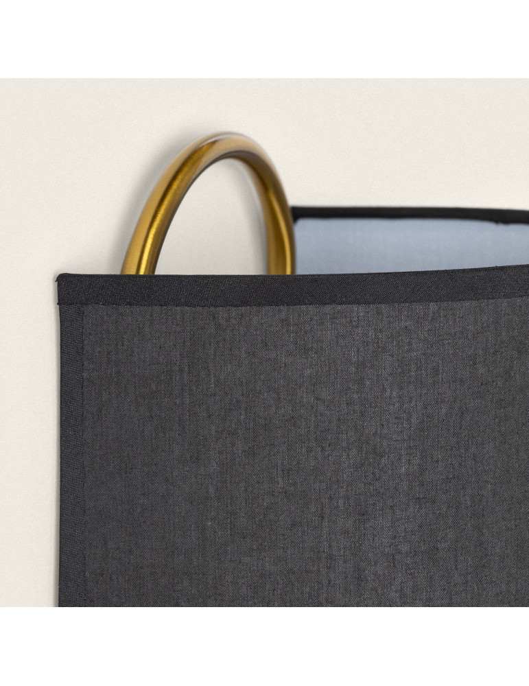 Applique Murale Métal et Tissu Olivia