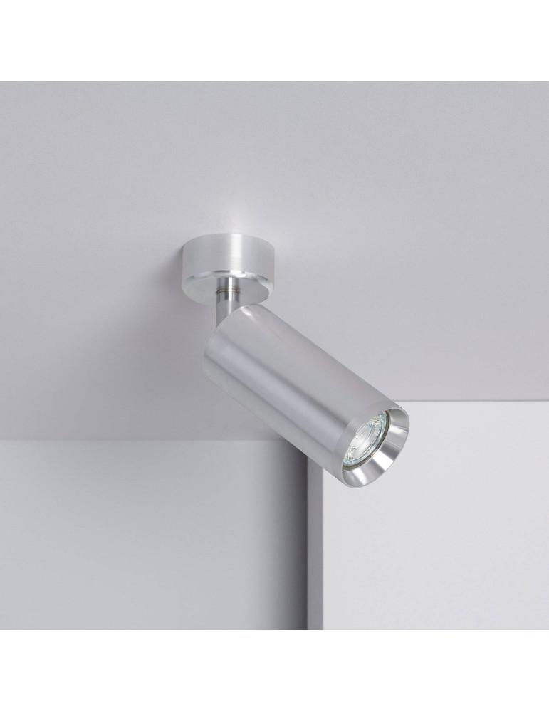 Spot à Douille Aluminium Quartz pour Ampoule GU10 Spot à Douille Aluminium Quartz pour Ampoule GU10