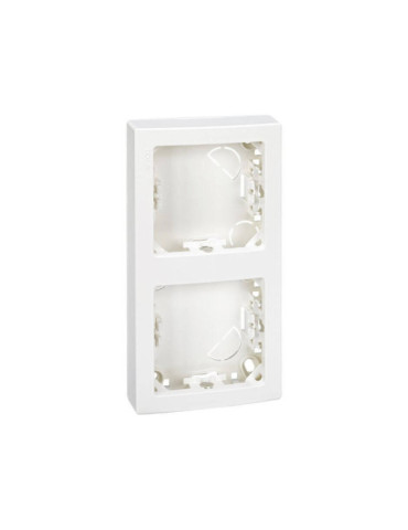 Cadre avec Base pour 2 Emplacements Verticaux SIMON 73 LOFT 73621