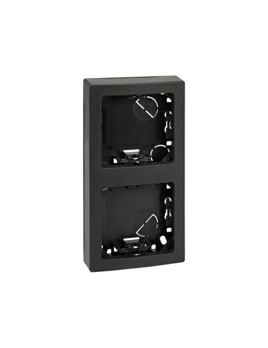Cadre avec Base pour 2 Emplacements Verticaux SIMON 73 LOFT 73621 Cadre avec Base pour 2 Emplacements Verticaux SIMON 73 LOFT 73621