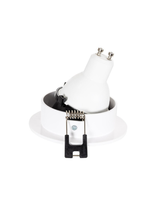 Spot LED Downlight Conique GU10 6W Coupe Ø 75mm Faible UGR PC