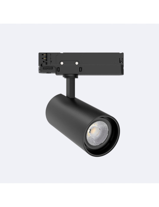 Spot LED sur Rail Triphasé 30W Fasano Dimmable DALI Noir Spot LED sur Rail Triphasé 30W Fasano Dimmable DALI Noir