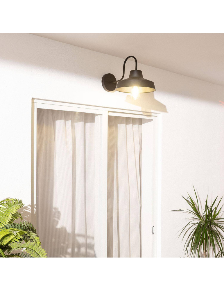 Lampe Murale Métal Peony