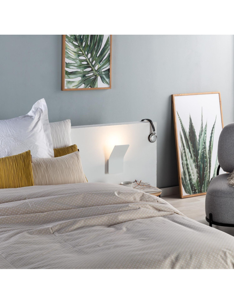 Applique Murale LED Aluminium Lerna 6W Blanche