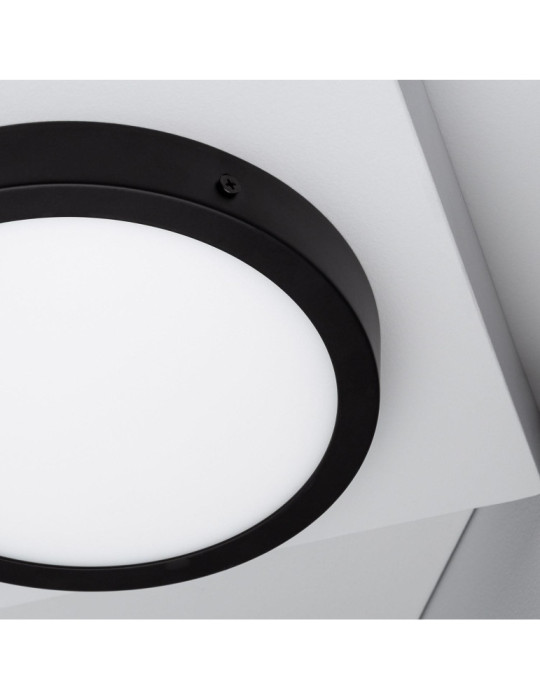 Plafonnier LED 18W Rond Aluminium Ø210 mm Slim CCT Sélectionnable Galán SwitchDimm