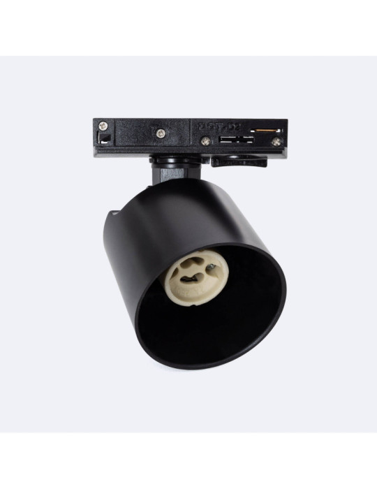 Spot à Douille sur Rail Monophasé Davos pour Ampoule LED GU10 AR111