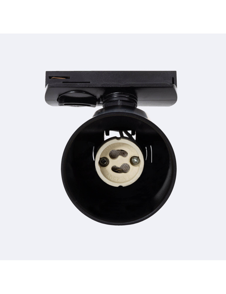 Spot à Douille sur Rail Monophasé Davos pour Ampoule LED GU10 AR111