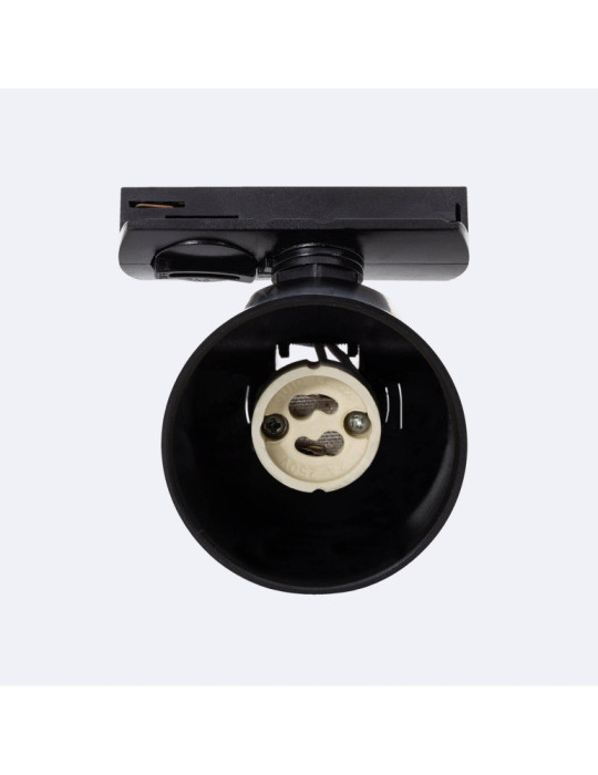 Spot à Douille sur Rail Monophasé Davos pour Ampoule LED GU10 AR111