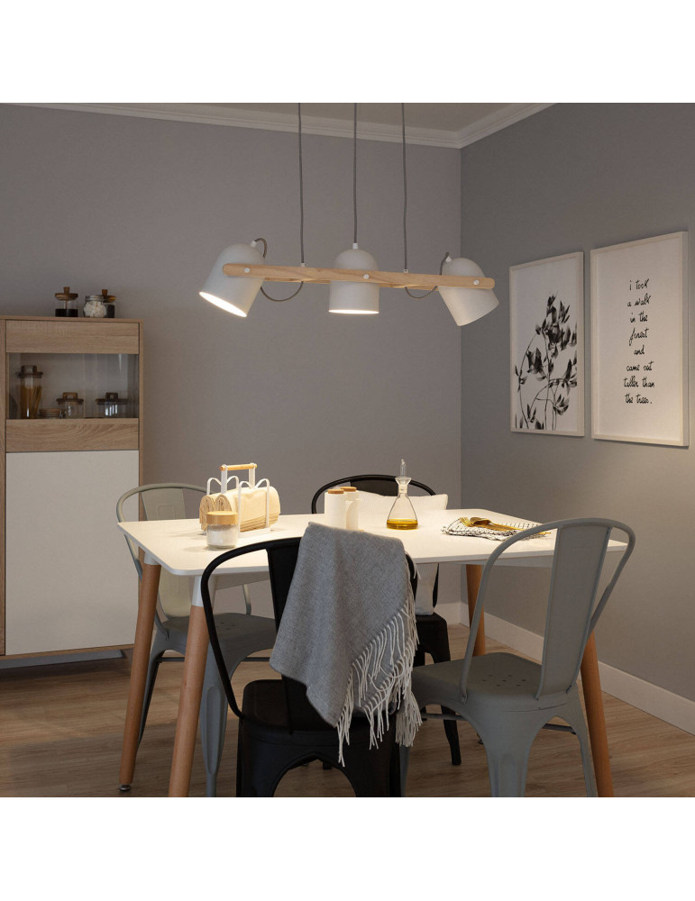 Suspension Métal et Bois Klarhet