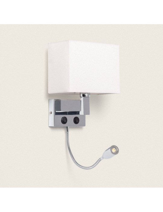 Applique Murale Métal  avec Flex LED de Lecture Waldorf