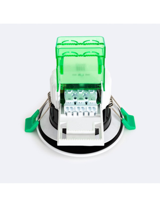 Spot Downlight Ignifuge LED 5-8W Rond Dimmable IP65 Coupe Ø 70 mm NF