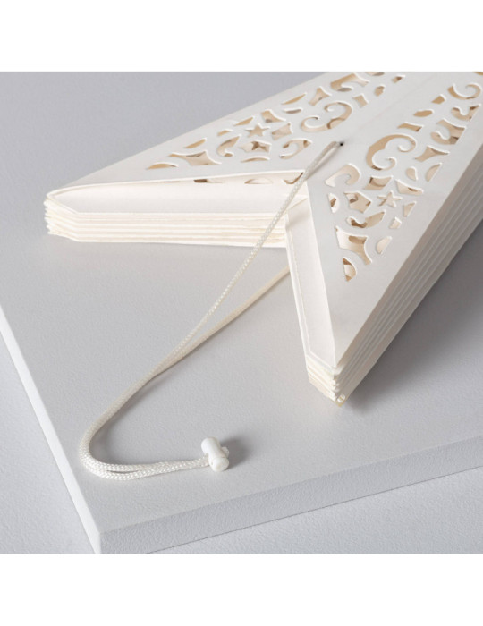 Étoile LED Papier à Piles Araby