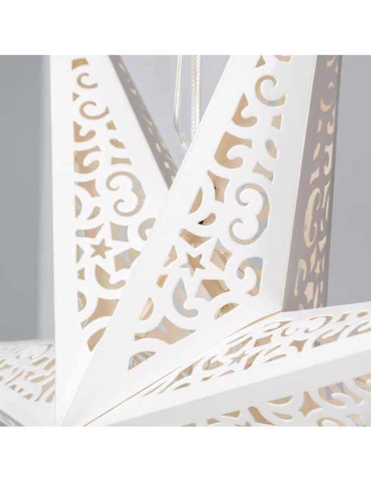 Étoile LED Papier à Piles Araby