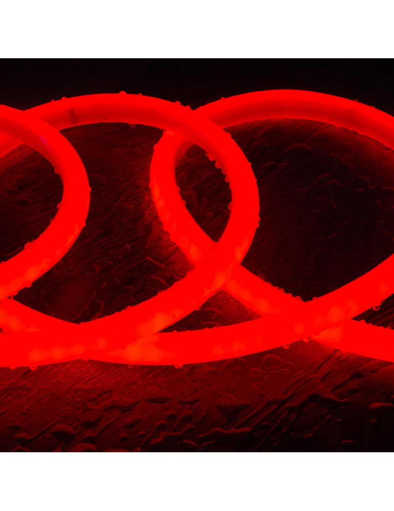 Ruban Néon LED Dimmable 220V AC Circulaire SFLEX14 IP65 sur Mesure coupe tous les 100 cm