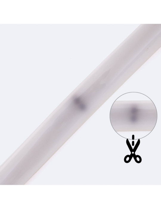 Ruban Néon LED Dimmable 220V AC Circulaire SFLEX14 IP65 sur Mesure coupe tous les 100 cm