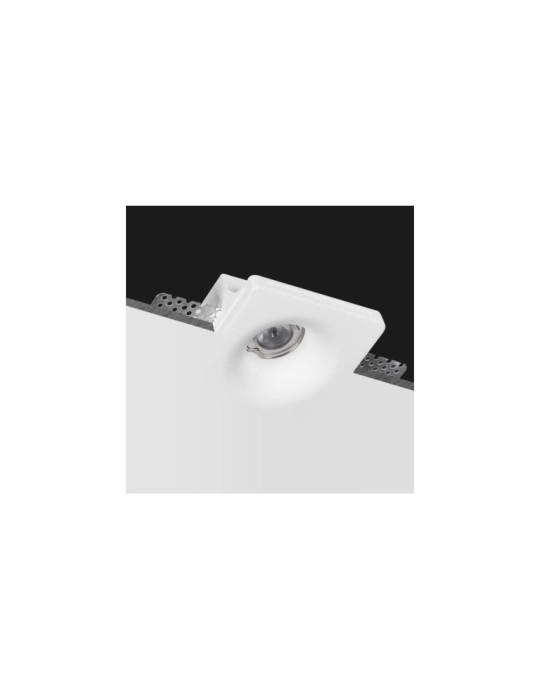 Collerette Downlight LED Intégration Plâtre/Placo 2W Coupe 83x83 mm UGR17