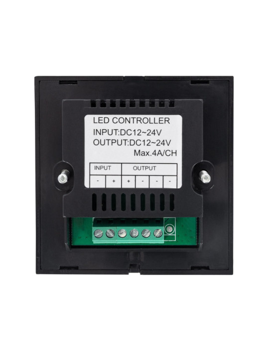 Contrôleur Variateur Mural Tactile pour Ruban LED Monochrome 12/24V DC