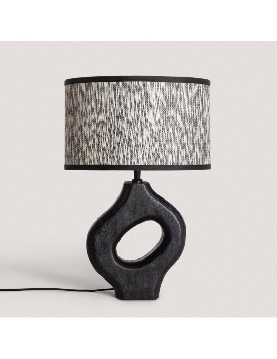 Lampe à Poser en bois Dhara ILUZZIA