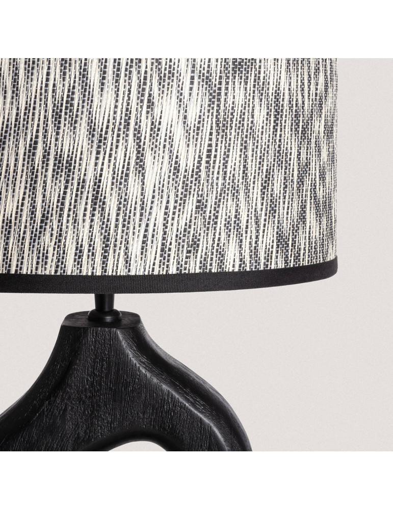 Lampe à Poser en bois Dhara ILUZZIA