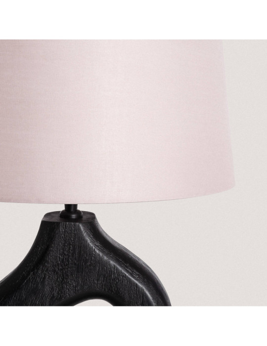 Lampe à Poser en bois Dhara ILUZZIA