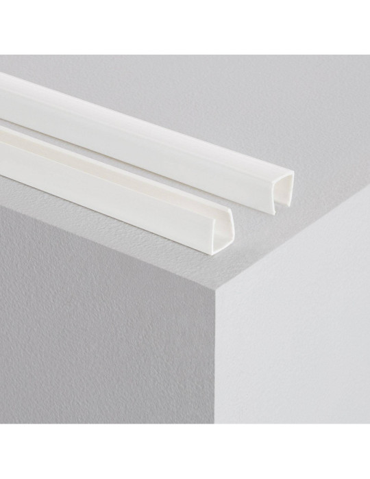 Profilé PVC 1m pour Gaine Néon LED Flexible 11W/m 220V AC 60 LED/m Semi-circulaire 180° IP67 coupe tous les 100 cm