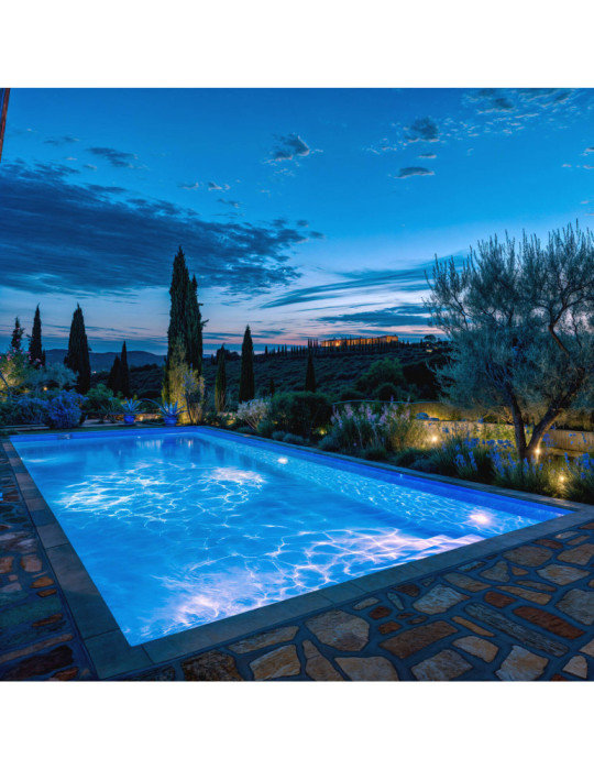 Spot LED Piscine en Saillie RGB Submersible 12V AC IP68 20W