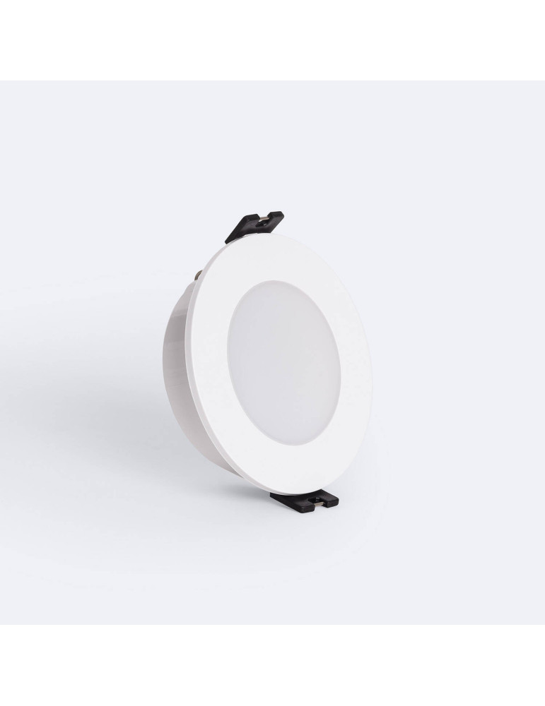 Collerette Downlight Conique IP65 pour Ampoule LED GU10 / GU5.3 Coupe Ø75 mm Minus