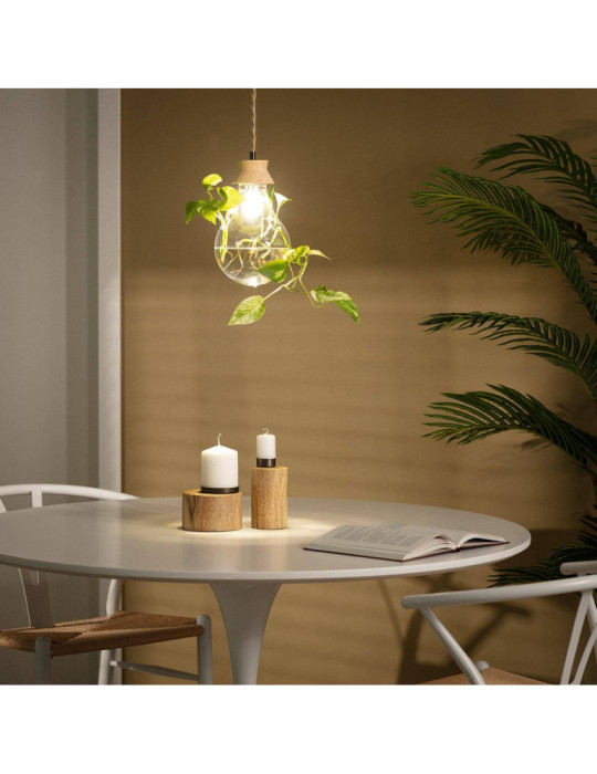 Suspension Bois et Verre Kathu Bumbieris