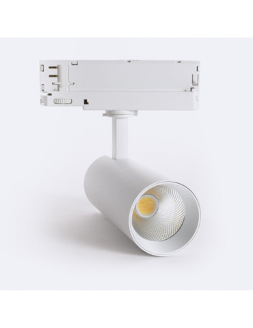 Spot LED sur Rail Triphasé 20W Carlo Blanc