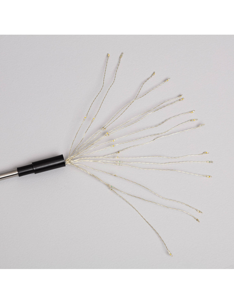 Set de 3 Piquets LED Extérieur Solaire Pissenlits